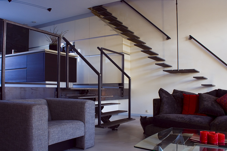 Zwevende metalen design trappen – Opdrachten in beeld Paardekooper Zwevende Vloer Keuken : Zwevende metalen design trappen – Opdrachten in beeld Paardekooper