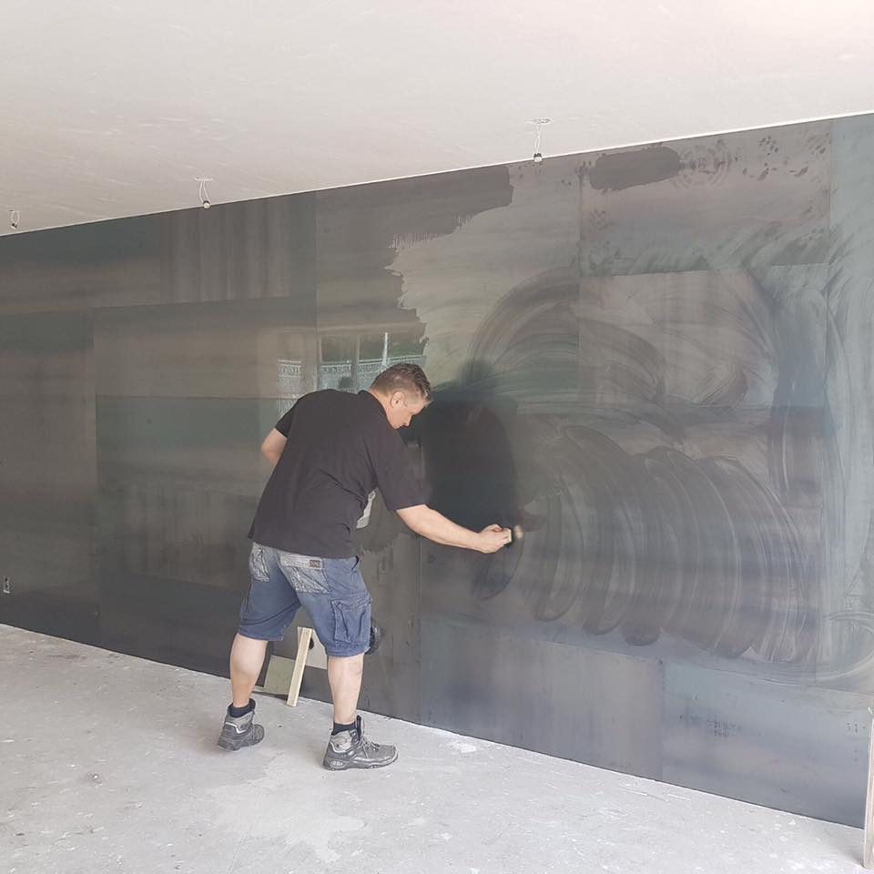 Marco Marco aan het werk